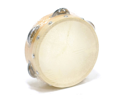 Tambourine-Ply/Skin 6in. / 5 Jingles