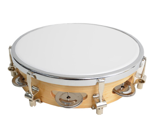 TAMBOURINE-8"/6  Plastic Head.Tunab