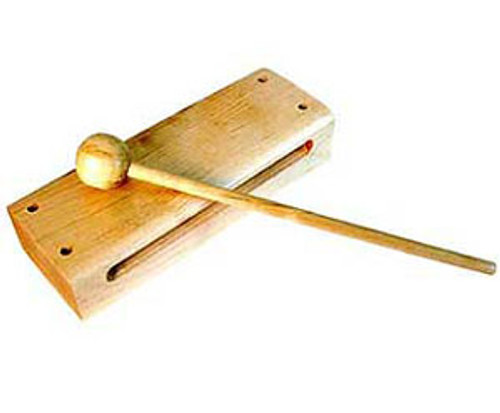 Woodblock with Beater - Large