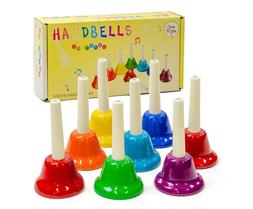 Handbells-8 Note Diatonic C-C Coloured Handbells-8 Note Diatonic C-C Coloured