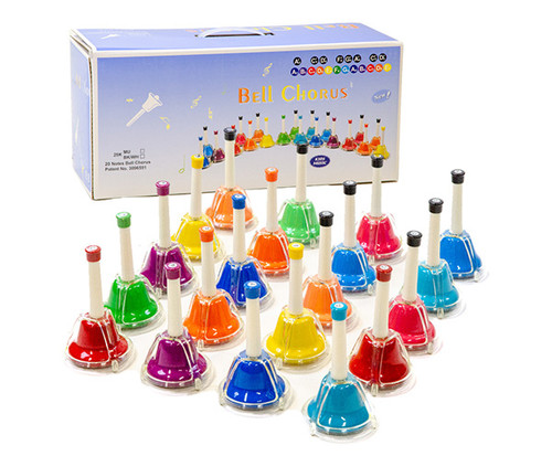 Handbells-Colour 20-Note Chrom A-E