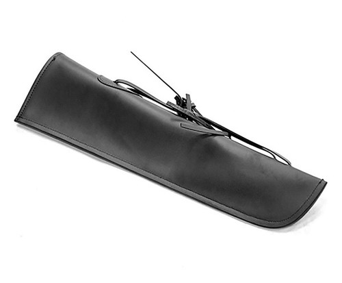 DoubleBass Bow Quiver- Black Leather