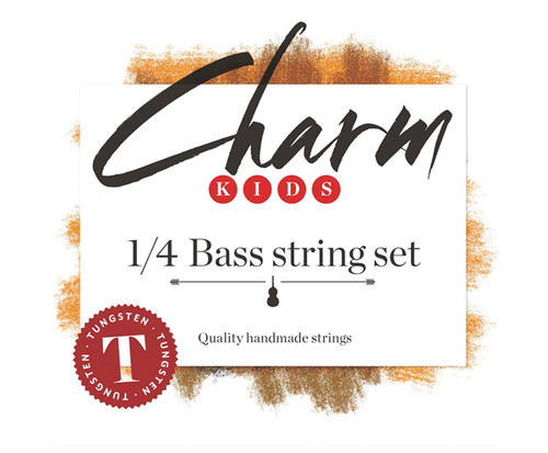 CHARM Double Bass Set w/Tungsten A+E-1/4