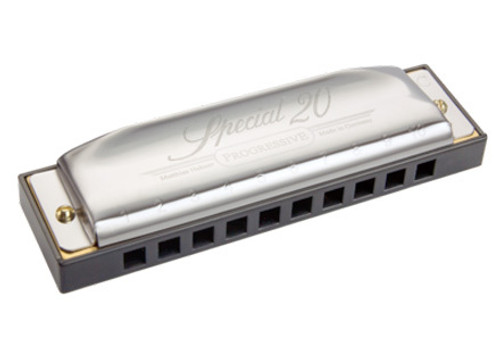 Hohner Progressive Series Special 20 Harmonica in the Key of F