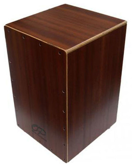 Opus Percussion Wooden Cajon in Sapele with Deluxe Carry Bag