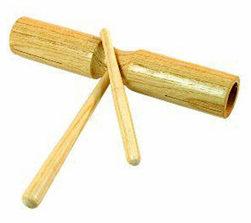 Percussion Plus Wooden Tone Block with Beater Percussion Plus Wooden Tone Block with Beater