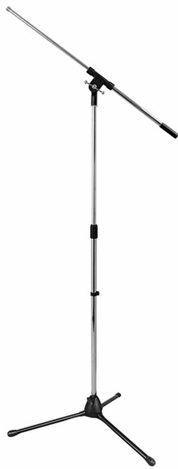 On Stage Boom Mic Stand with 30" Euro Boom in Chrome