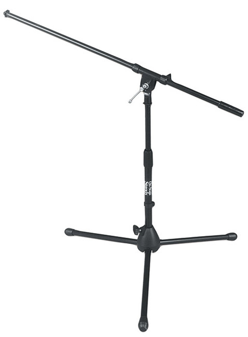 On Stage Low Profile Boom Mic Stand with Tripod Base