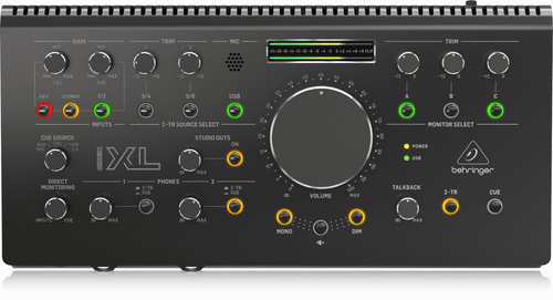 The Behringer UV1 Mic Preamp Voice Processor Interface