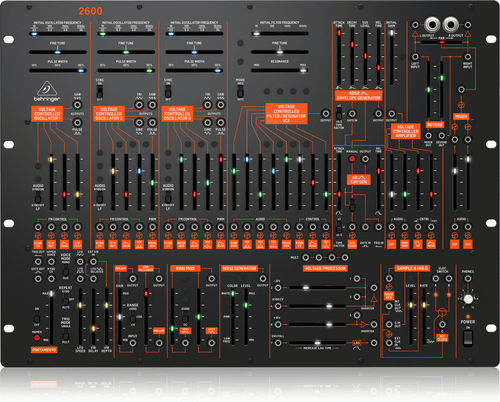 The Behringer 2600 Semi Modular Analog Synth