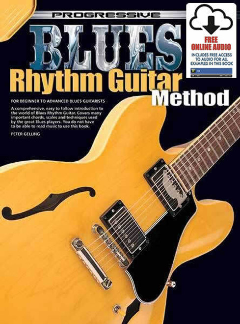 Progressive Blues Rhythm Guitar Method Book/Online Audio