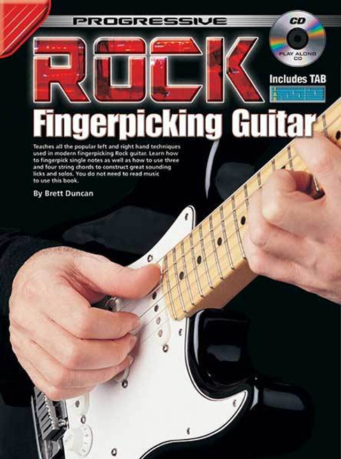 Progressive Rock Fingerpicking Guitar Book/CD