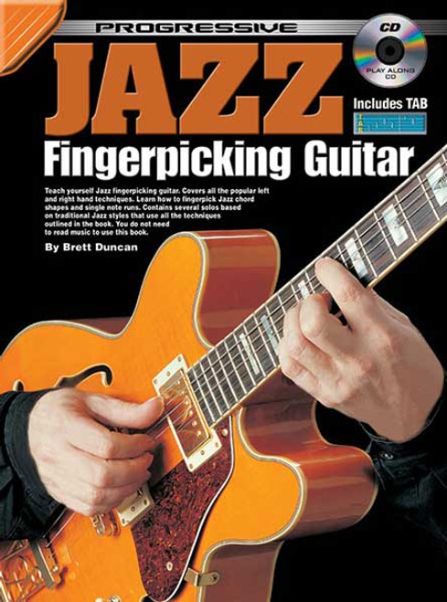 Progressive Jazz Fingerpicking Book/CD