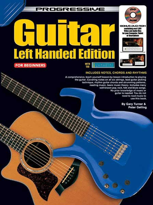 Progressive Guitar Left Handed Edition Book/DVD-Rom