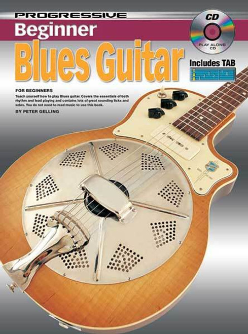 Progressive Beginner Blues Guitar Book/CD