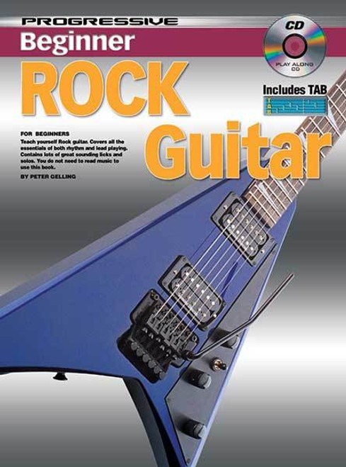Progressive Beginner Rock Guitar Book/CD