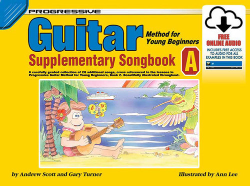 Progressive Guitar Method for Young Beginners Supplementary Songbook A Book/Online Audio
