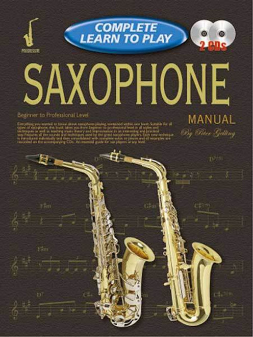 Progressive Complete Learn To Play Saxophone Book/CD(2)