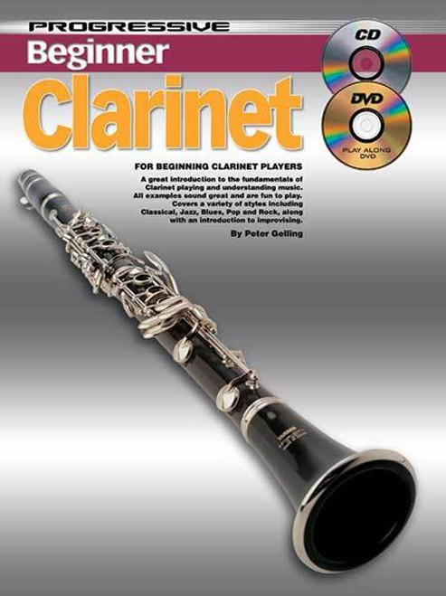 Progressive Beginner Clarinet Book/CD/DVD