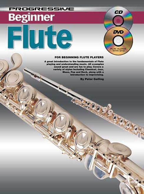 Progressive Beginner Flute Book/CD/DVD