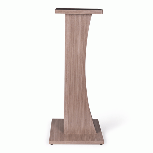 The Gator GFWELITESPKSTMNGRY Frameworks Elite Series Floor-Standing Studio Monitor Speaker Stand in Driftwood Grey Finish