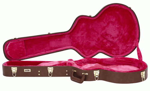 Gator GW-335-BROWN Deluxe Wood Guitar Case
