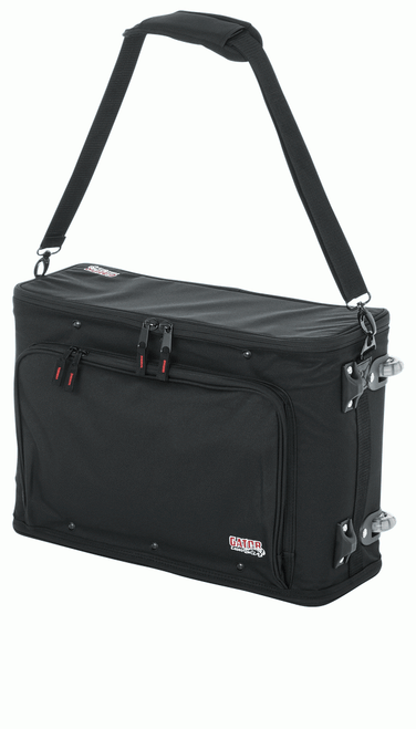 Gator GR-RACKBAG-2UW Ltwt Rolling Rack Bag 2U