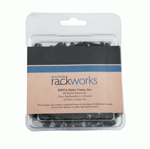 Gator GRW-SCRW025 Rack Screws 25 Pack