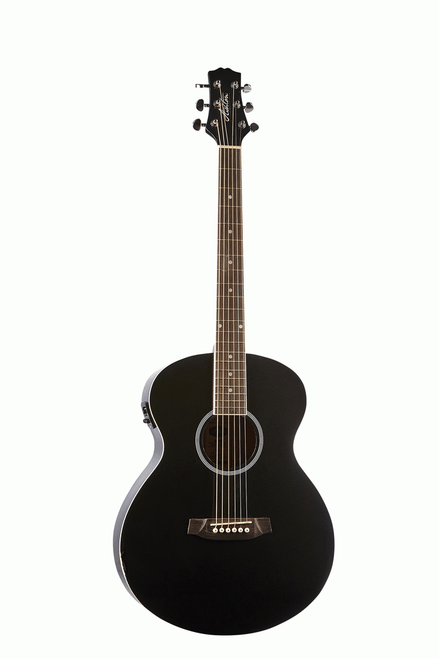 Ashton SL20EQ BKS Slimline Acoustic Guitar with EQ