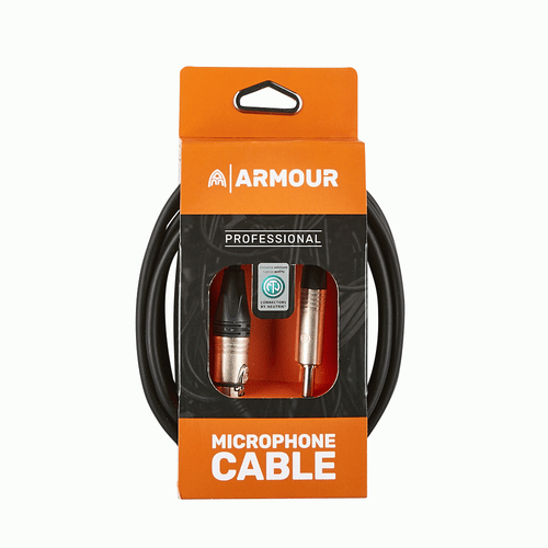 Armour NXLP10 Microphone Cable 10 Foot withNeutrik Connector XLR to JACK