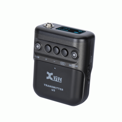 The XVIVE U5 Camera-Mounted Wireless Audio for Video System. Transmitter only.