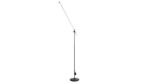 DPA Microphones DP-4097C-F120-01 4097 Supercardioid Mic, Black, XLR, 120cm Boom, Floor Stand, Single Mic