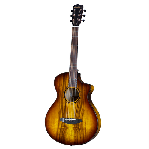 Breedlove BL-PUTINA-TE Pursuit Exotic Series Concertina Tiger's Eye CE Myrtlewood-Myrtlewood