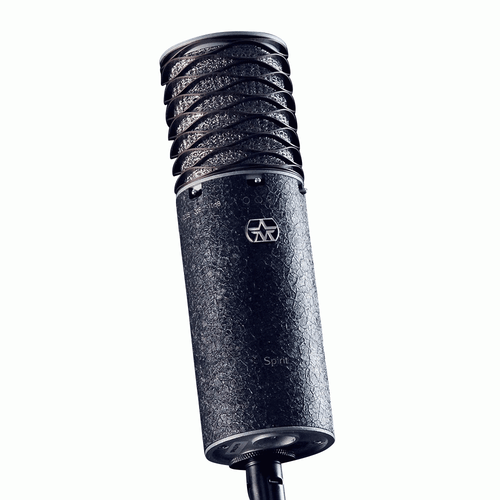 The Aston Microphones Spirit Black Bundle Production Kit with Pop Filter and Shock Mount