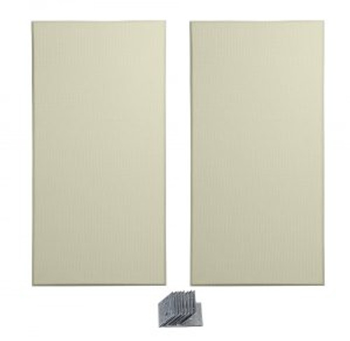 610 x 1,219 x 51mm Corner Bass Trap - (2pc Set) - Beige