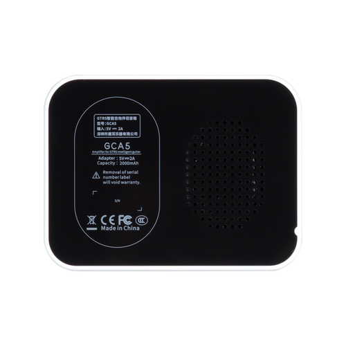 Mooer 5W GTRS PTNR Rechargeable Mini Bluetooth Amplifier (White)