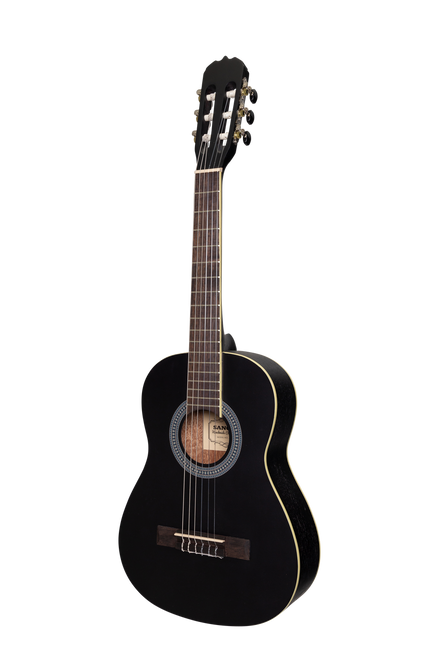 Sanchez 1/2 Size Student Classical Guitar Pack (Black)