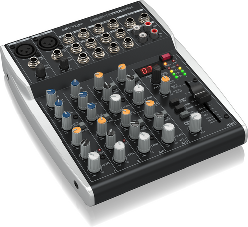 Behringer Xenyx 1002SFX 10Ch Mixer W/USB & FX