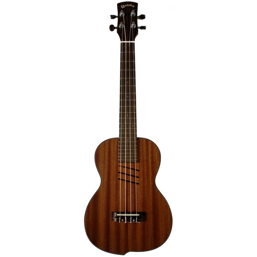 Kealoha JU-Series Tenor Ukulele with Offset Design in Natural Brown