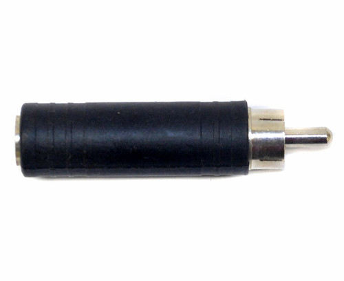 Leem Adaptor (RCA Plug - 1/4" Mono Jack)