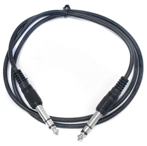 Leem 3ft Interconnect Cable (1/4" TRS Plug - 1/4" TRS Plug)