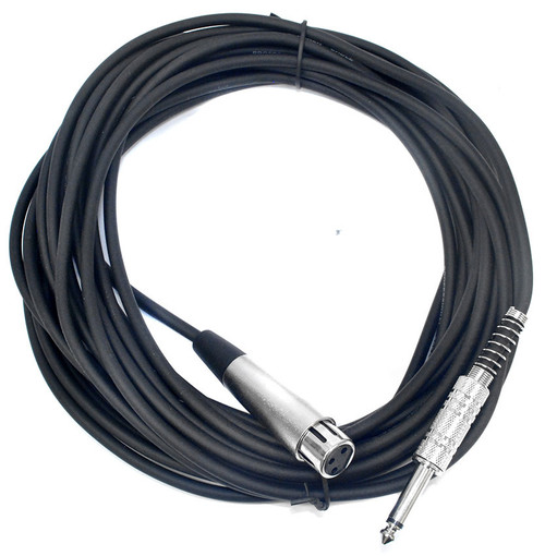 Leem 30ft Speaker Cable (1/4" Straight TS - XLR Female)