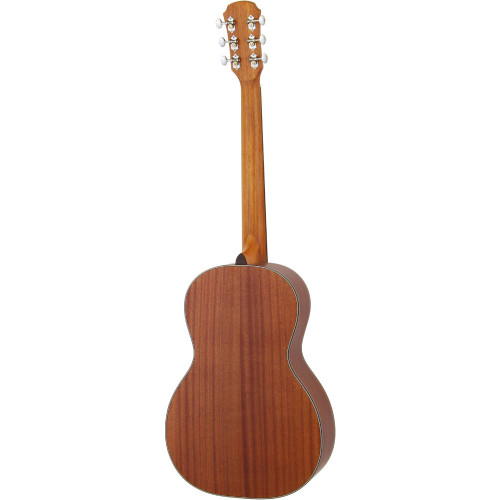 Aria 100 Series Parlour Body Acoustic Guitar in Matte Natural Finish