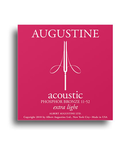 Augustine Phosphor Bronze Extra Light Gauge Guitar String Set (11-52)