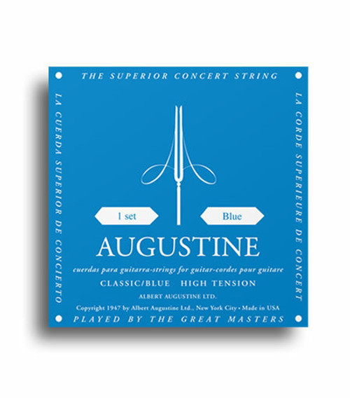 Augustine Classic Blue Strings - Regular Tension Trebles / High Tension Basses