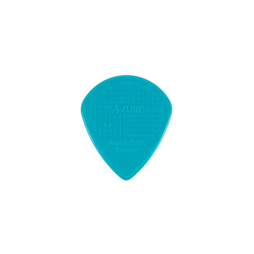 Janicek D-Grip Jazz-A Series Pick in Turquoise (0.88mm) -36pk