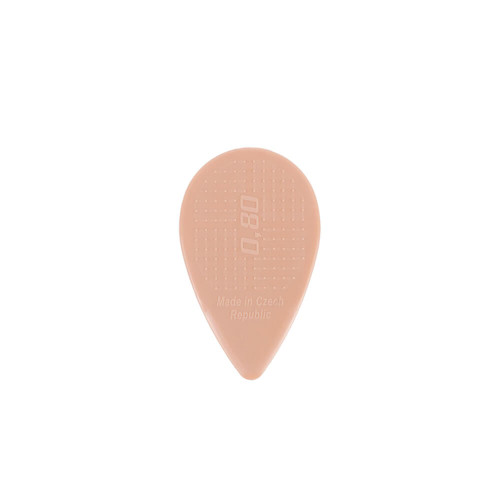 Janicek D-Grip Balkan Nylon Pick in Cream (0.80mm) -36pk