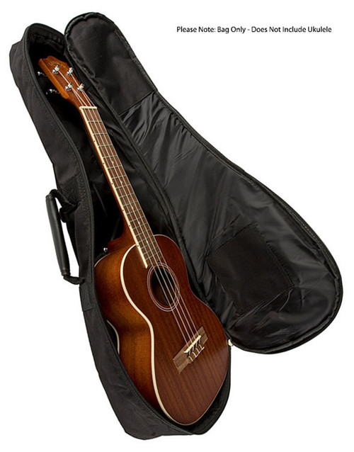 Lanikai Standard Soprano Ukulele Gig Bag in Black