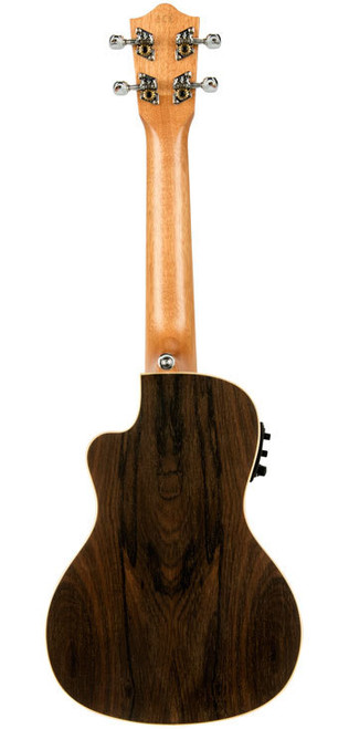 Lanikai Ziricote Series Concert AC/EL Ukulele in Natural Satin Finish