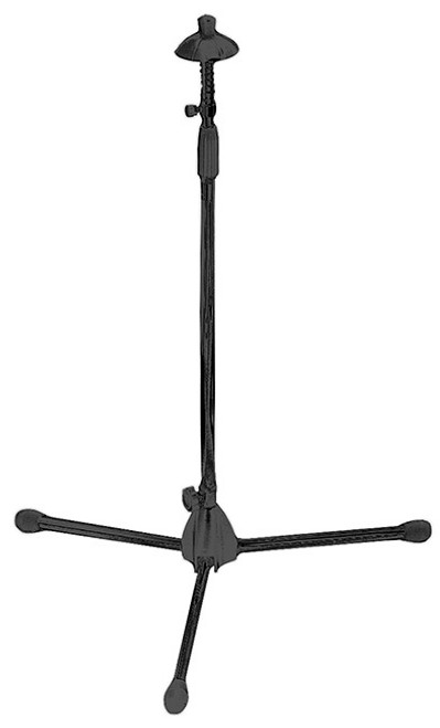 On Stage Trombone Stand with Spring-Loaded Bell Support